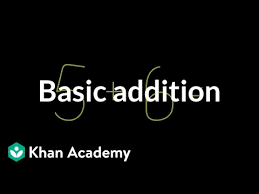 Basic Addition Arithmetic Video Khan Academy