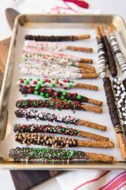chocolate covered pretzel rods house