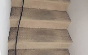 cleaning carpet on staircase in phoenix