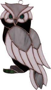 Stained Glass Owl Suncatcher Order An