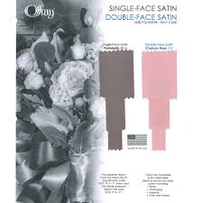 Satin Color Card Offray Ribbon
