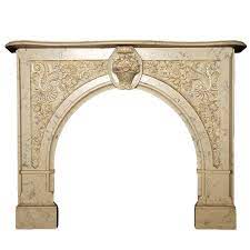 Faux Marble Fireplace Mantel For