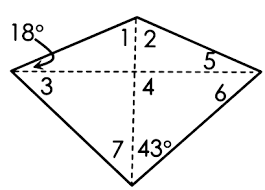 The little squares in each corner mean right angle. If Each Quadrilateral Below Is A Kite Find The Missing Measures M Angle 6 Snapsolve