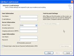 how to configure email manually in