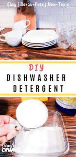 diy dishwasher detergent