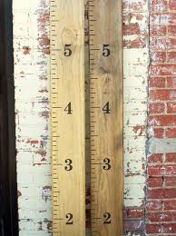 How To Diy A Growth Chart