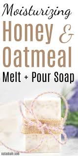 moisturizing oatmeal honey soap for dry