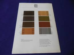 1979 mercedes benz interior color chart