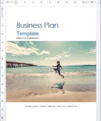 business plan template ms office
