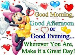 by mickey mouse good morning es