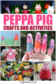 Peppa Pig Crafts And Activities Pig Crafts Cute Kids Crafts Peppa Pig Birthday