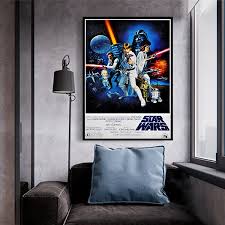 Classic Star Wars Canvas Painting