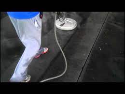 steam cleaning concrete you