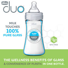 Chicco Duo Hybrid Baby Bottle Invinci