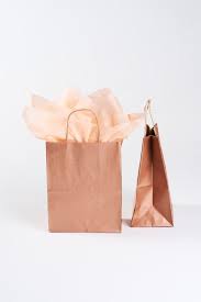 white paper bags