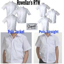 School Uniform Polo Straight For Kids Adult Katrina Cloth