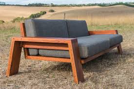 queenscliff outdoor exposed timber couch