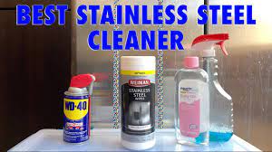 stainless steel appliances cleaner