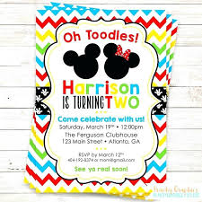 Minnie Mouse 1st Birthday Personalized Invitations Baby