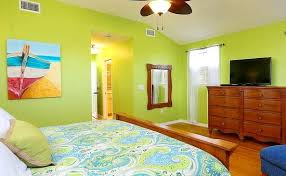 lime green bedroom walls