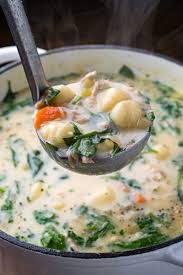 creamy en and gnocchi soup