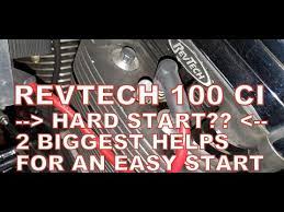revtech 100 cubic inch hard start how