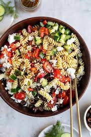healthy greek pasta salad gluten free