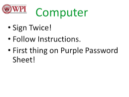 Pimse Opening Day Computer Sign Twice Follow Instructions First