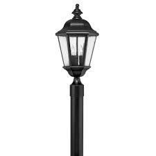 Hinkley Lighting 1671bk 3 Light Outdoor Post Lantern 40 Watt
