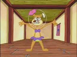 When sandy is getting out of the cage, she uses a series of hand signals, which refer to the popular anime/manga naruto. Best Sandy Cheeks Muscle Growth Gifs Gfycat