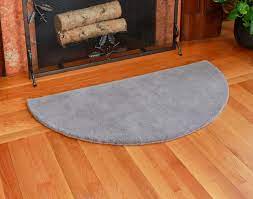 dove gray round indoor area rug