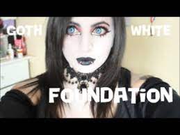 goth foundation routine you