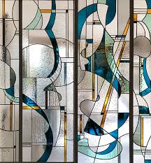 Contemporary Stained Glass Wall La