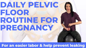 pelvic floor exercises for pregnant