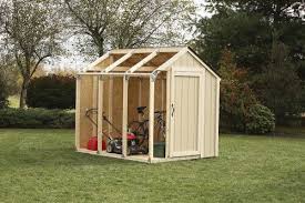 Shed Kit 7 X 8 Wood Outdoor Yard