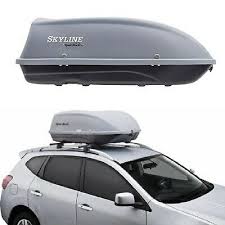 It has an added, extra set of steel plates for added reinforcement. Cargo Box Roof Top Carrier Sears Sport 15 150 00 Picclick