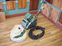 sanding hardwood floors
