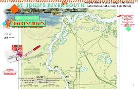 St Johns River South Coastal Mapscoastal Maps