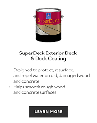 superdeck deck care system sherwin