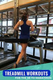 treadmill workouts for race training