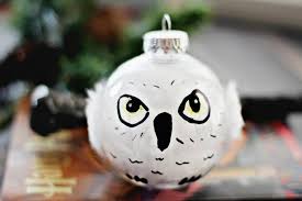 My diy harry potter ornaments video is finally here! Diy Harry Potter Hedwig Christmas Ornament Life Family Joy