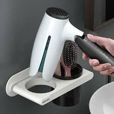 Hair Dryer Holder Wall Mounted Stand