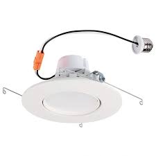 6 Dimmable Single Array Led Recessed Gimbal Trim Led Retrofit Aspectled