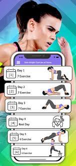 gain weight exercise at home on the app