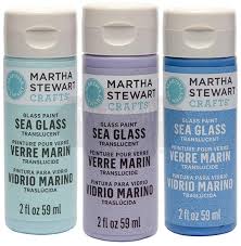 Martha Stewart Sea Glass Paints