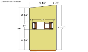 deer stand plans 4x8 free