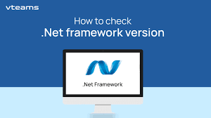 how to check net framework version a