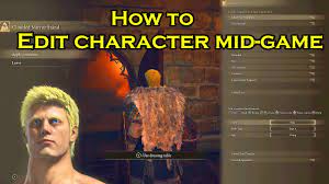 How To Edit Character/Change Gender Mid Game - Elden Ring - YouTube