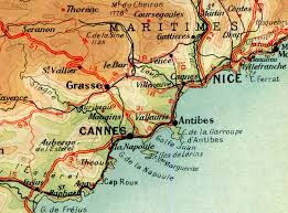 côte d azur france free map public