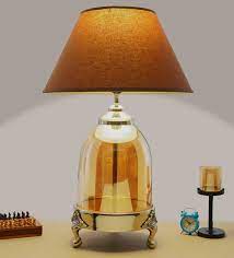 Buy Serenity Amber Shade Table Lamp
